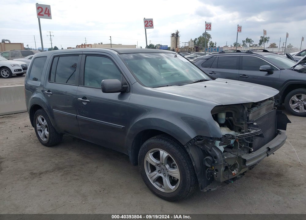 2012 HONDA PILOT EX-L VIN: 5FNYF3H64CB034279