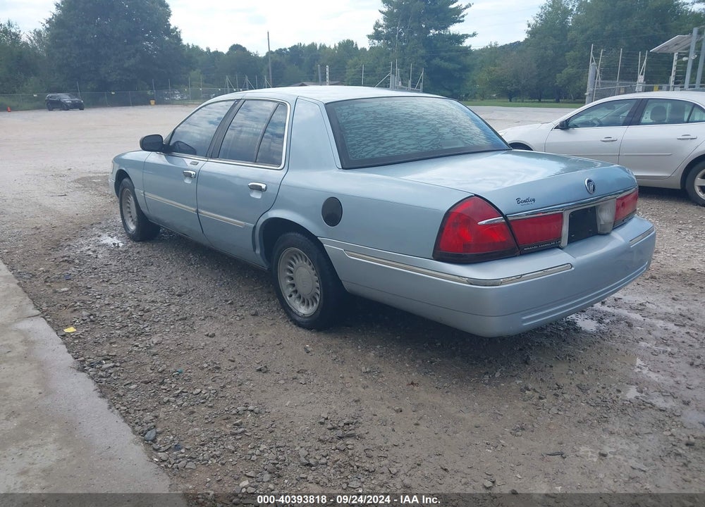 2002 MERCURY GRAND MARQUIS LS VIN: 2MEFM75W42X628005