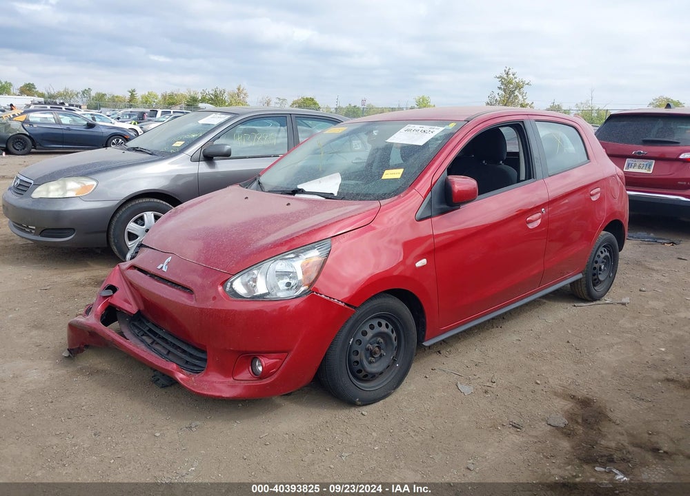 2015 MITSUBISHI MIRAGE DE/RF VIN: ML32A3HJ1FH034742