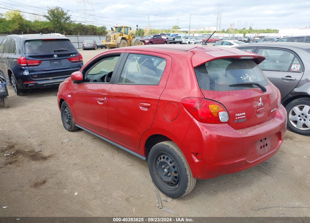 2015 MITSUBISHI MIRAGE DE/RF VIN: ML32A3HJ1FH034742