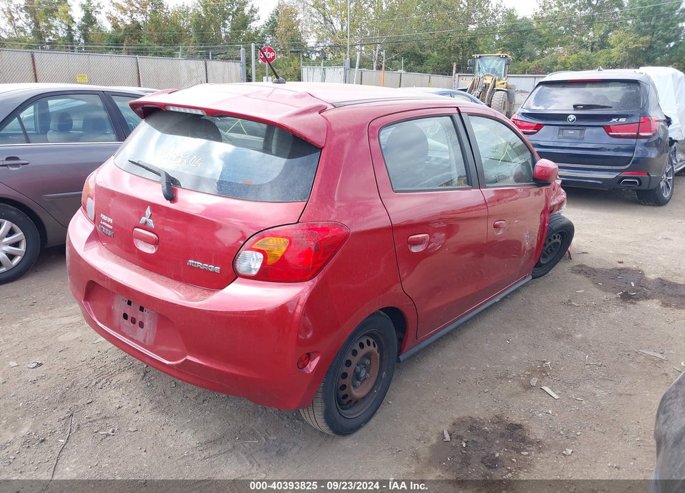2015 MITSUBISHI MIRAGE DE/RF VIN: ML32A3HJ1FH034742