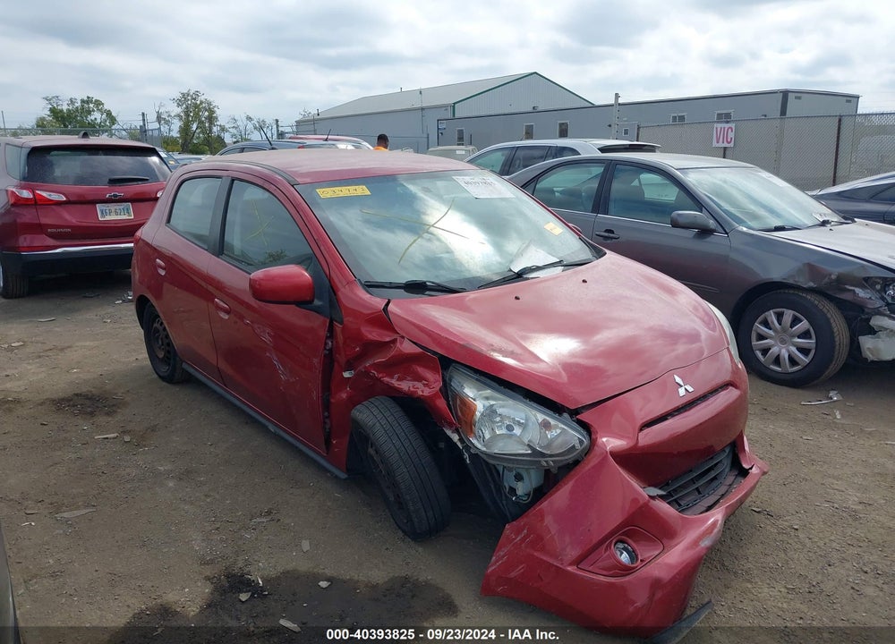 2015 MITSUBISHI MIRAGE DE/RF VIN: ML32A3HJ1FH034742