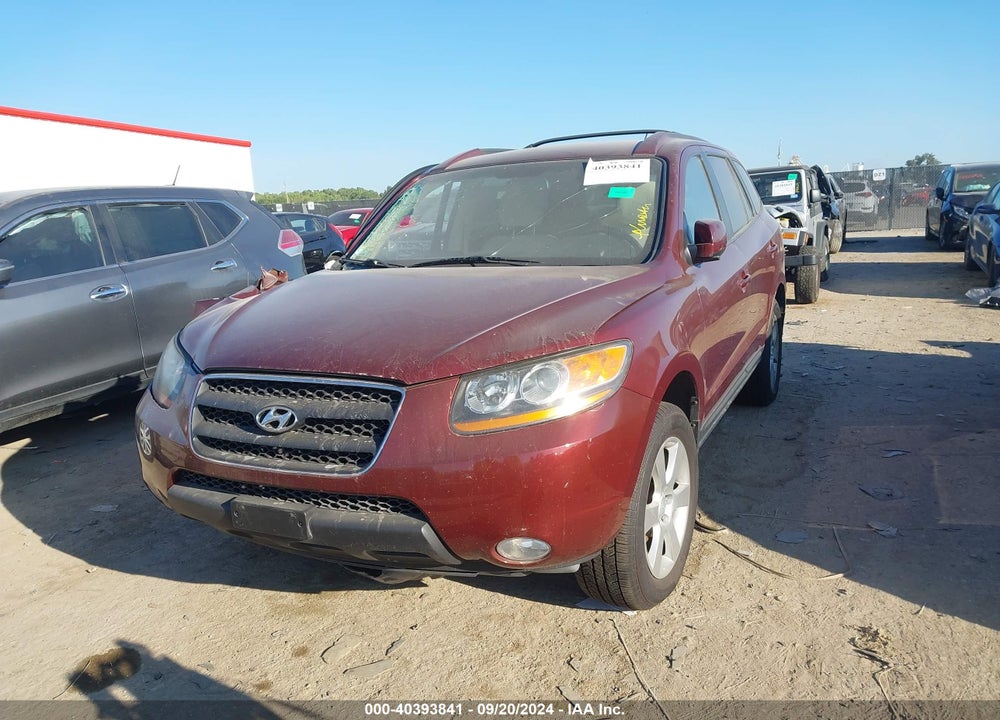 2009 HYUNDAI SANTA FE SE VIN: 5NMSH73E39H255160