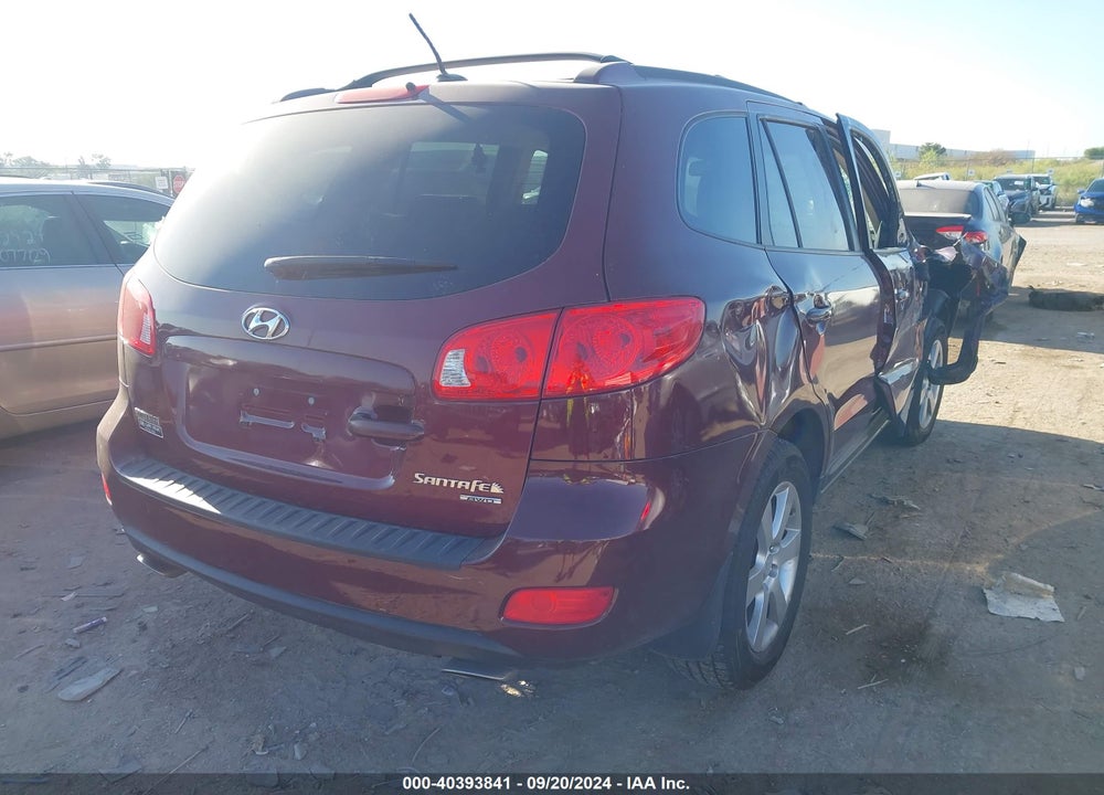 2009 HYUNDAI SANTA FE SE VIN: 5NMSH73E39H255160