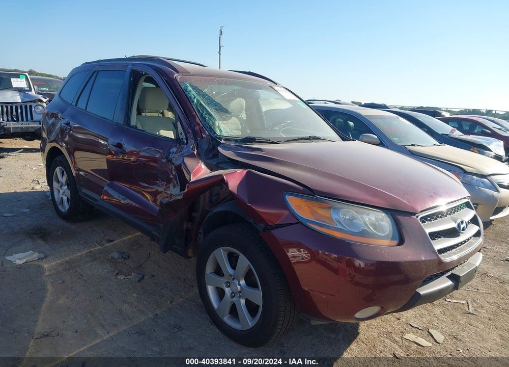 2009 HYUNDAI SANTA FE SE VIN: 5NMSH73E39H255160