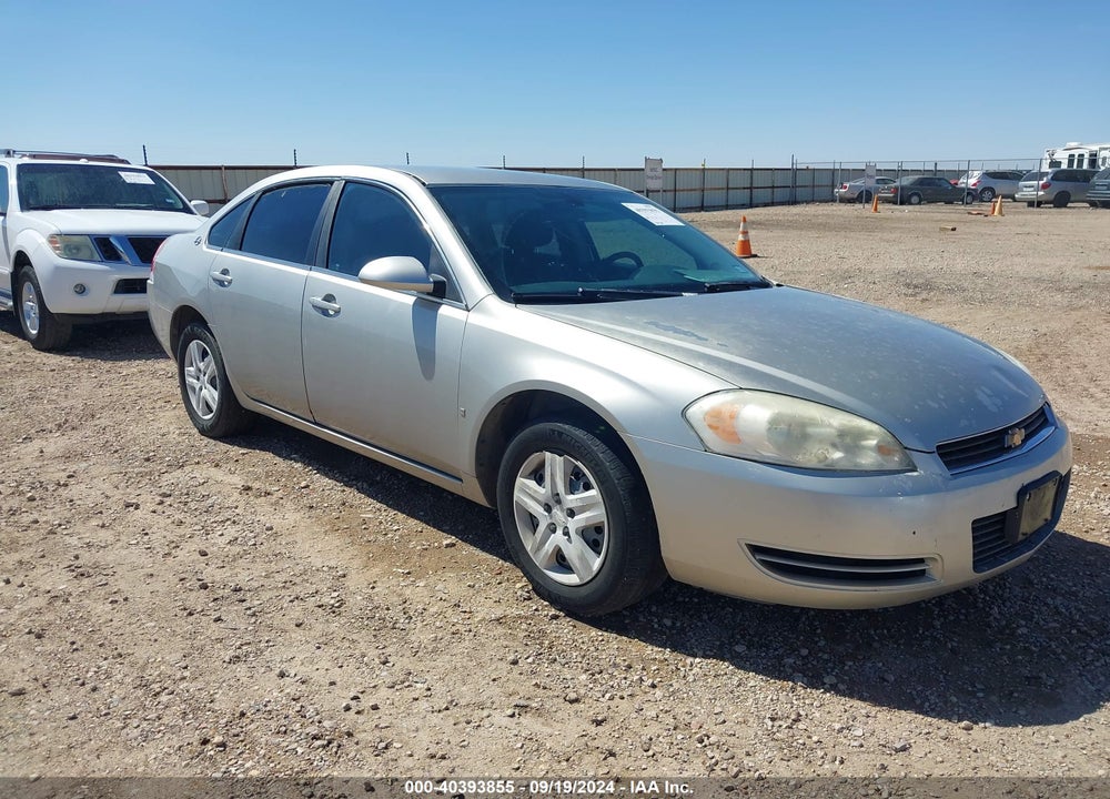 2008 CHEVROLET IMPALA LS VIN: 2G1WB58K289265522
