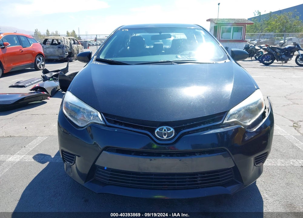 2016 TOYOTA COROLLA LE VIN: 5YFBURHE7GP420923