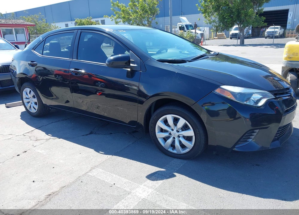2016 TOYOTA COROLLA LE VIN: 5YFBURHE7GP420923