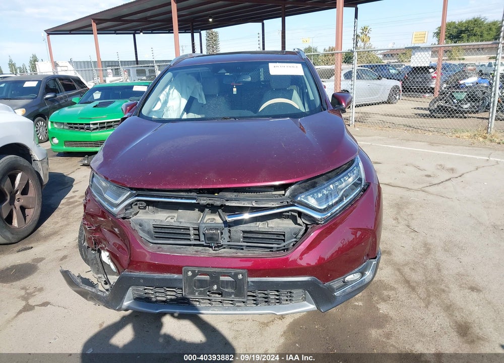2019 HONDA CR-V TOURING VIN: 7FARW2H9XKE012167
