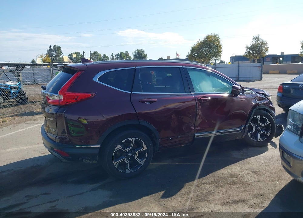 2019 HONDA CR-V TOURING VIN: 7FARW2H9XKE012167