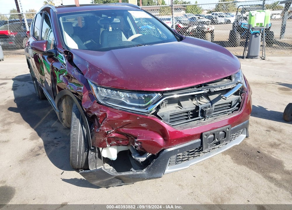 2019 HONDA CR-V TOURING VIN: 7FARW2H9XKE012167