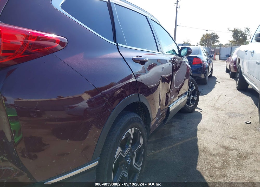 2019 HONDA CR-V TOURING VIN: 7FARW2H9XKE012167