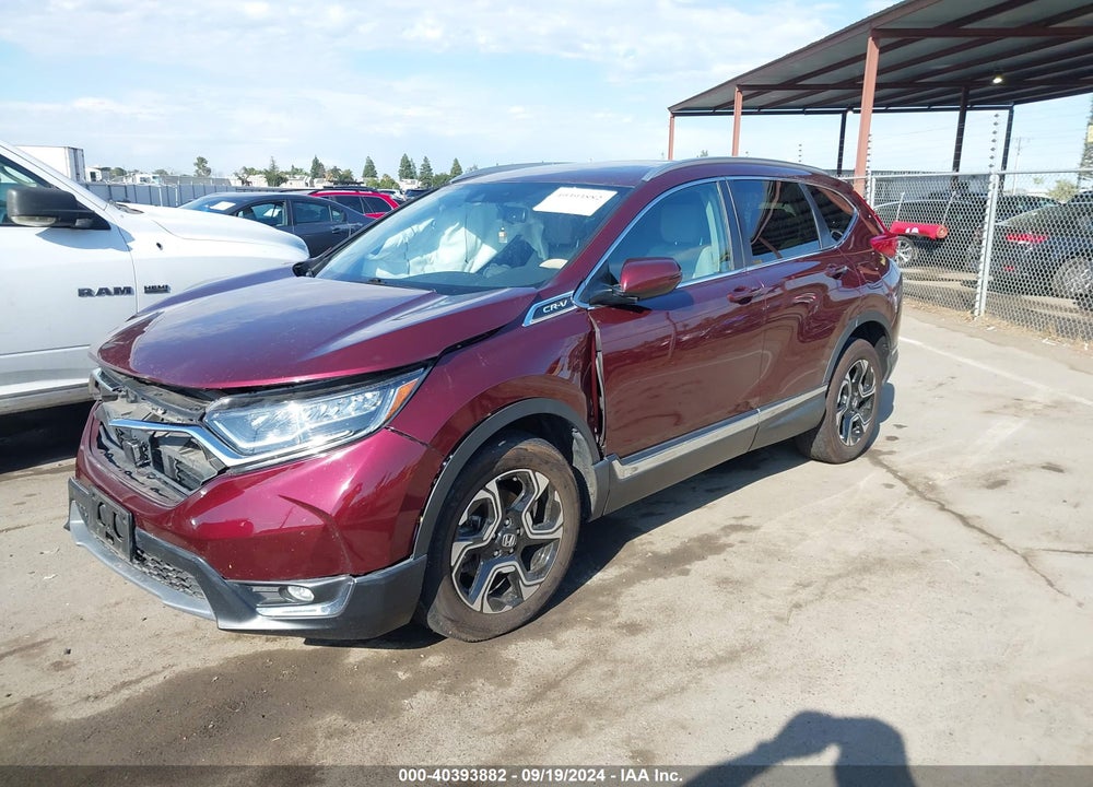 2019 HONDA CR-V TOURING VIN: 7FARW2H9XKE012167