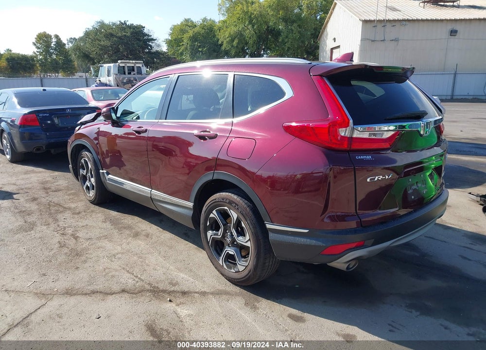 2019 HONDA CR-V TOURING VIN: 7FARW2H9XKE012167