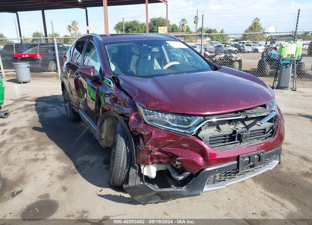 2019 HONDA CR-V TOURING VIN: 7FARW2H9XKE012167