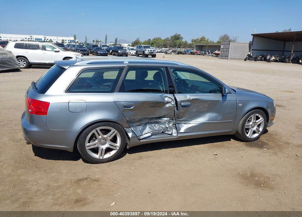 2008 AUDI A4 2.0T/2.0T AVANT SPECIAL EDITION VIN: WAUKF78E58A030081