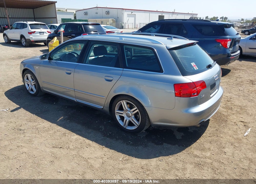 2008 AUDI A4 2.0T/2.0T AVANT SPECIAL EDITION VIN: WAUKF78E58A030081