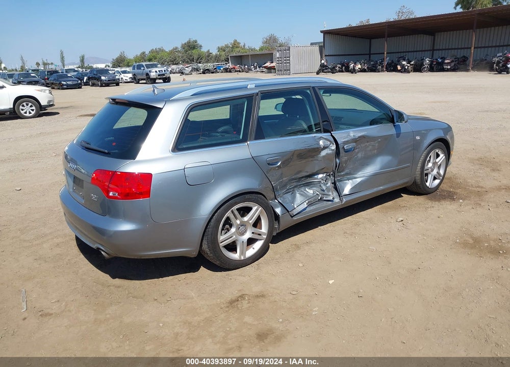 2008 AUDI A4 2.0T/2.0T AVANT SPECIAL EDITION VIN: WAUKF78E58A030081