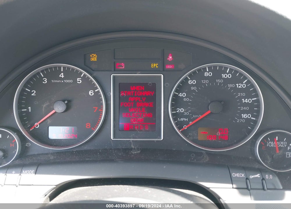 2008 AUDI A4 2.0T/2.0T AVANT SPECIAL EDITION VIN: WAUKF78E58A030081