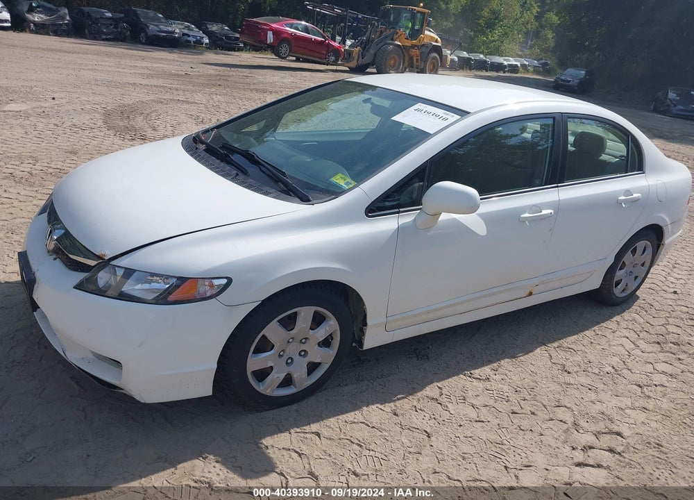 2010 HONDA CIVIC LX VIN: 2HGFA1F55AH559591