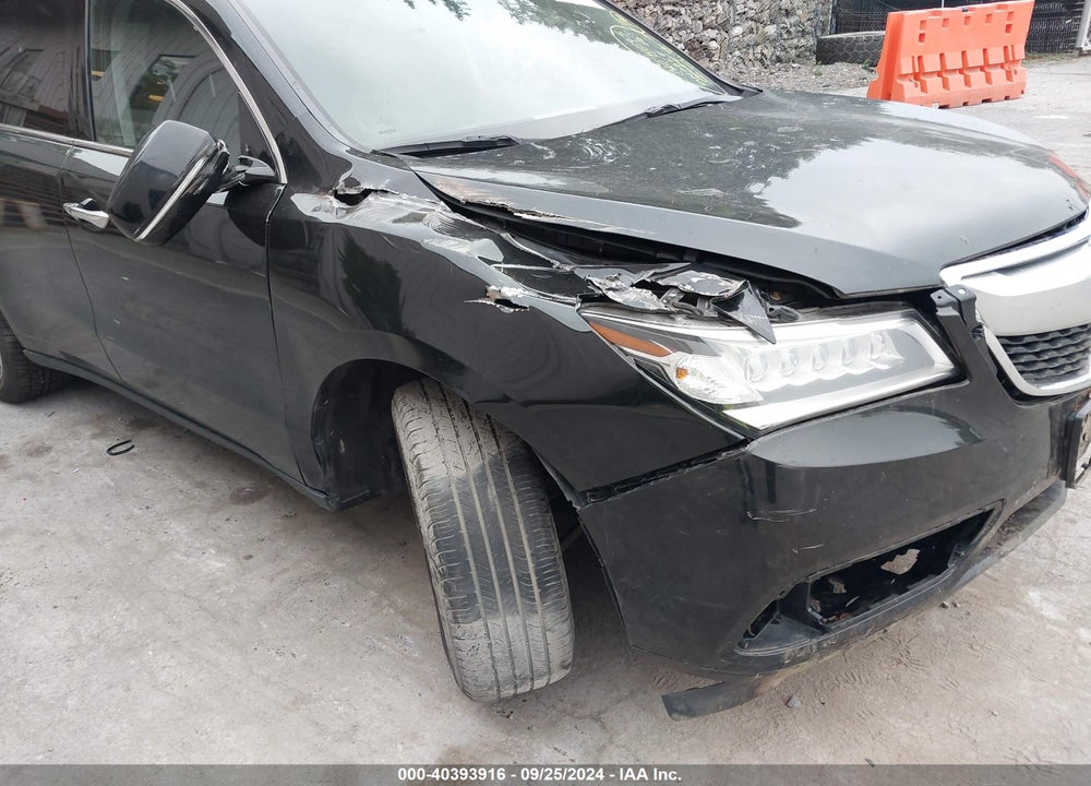 2015 ACURA MDX TECHNOLOGY PKG W/ENTERTAINMENT PKG VIN: 5FRYD4H60FB025660