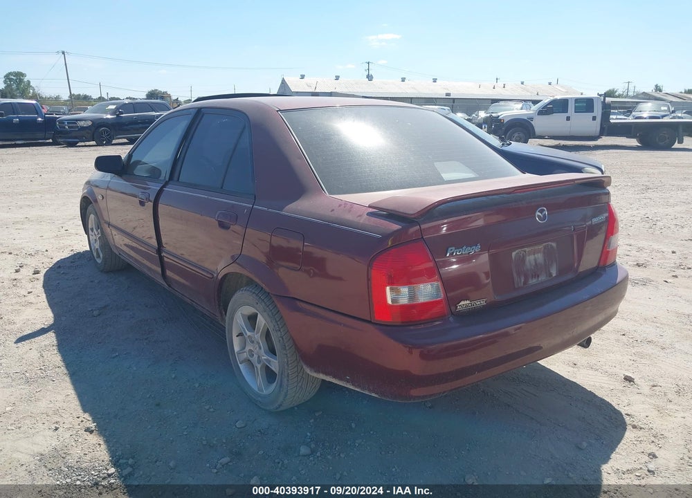 2003 MAZDA PROTEGE DX/ES/LX VIN: JM1BJ225831201072