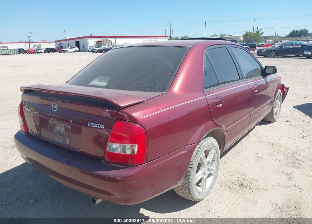 2003 MAZDA PROTEGE DX/ES/LX VIN: JM1BJ225831201072