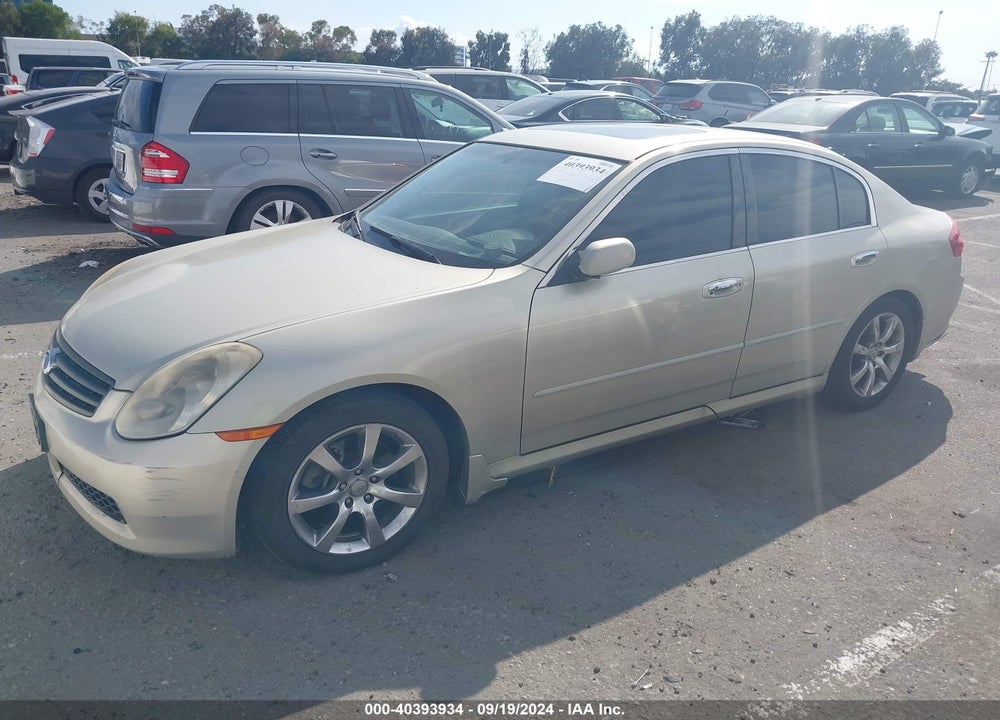 2005 INFINITI G35 VIN: JNKCV51E15M214595