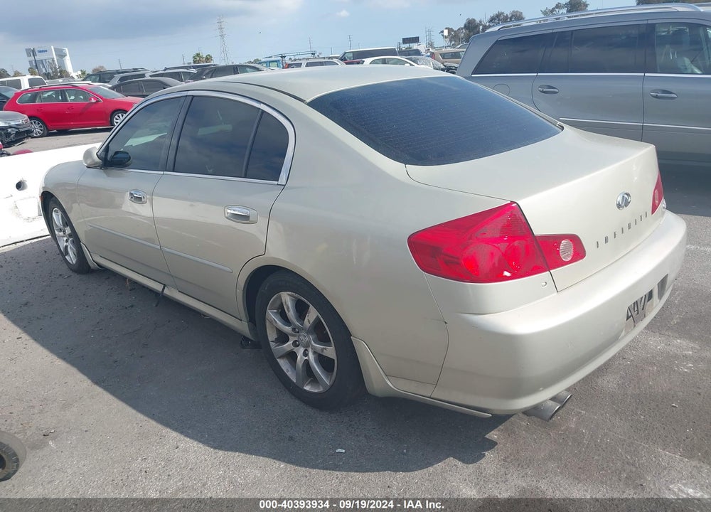 2005 INFINITI G35 VIN: JNKCV51E15M214595