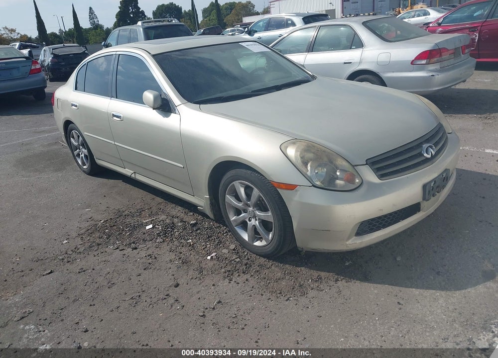 2005 INFINITI G35 VIN: JNKCV51E15M214595