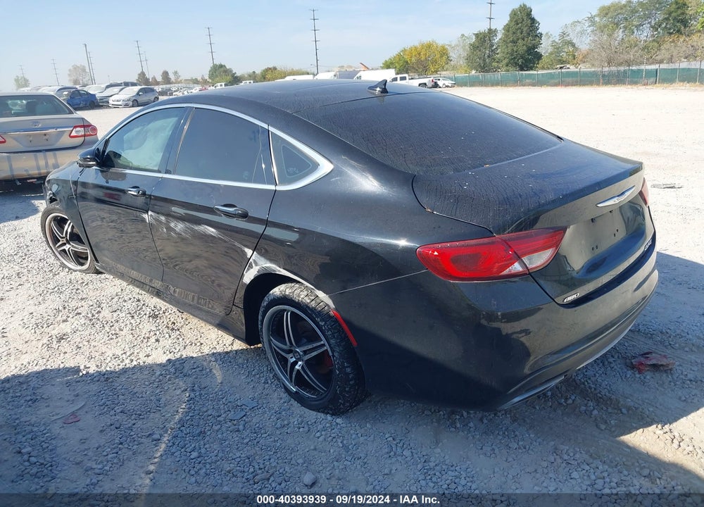 2015 CHRYSLER 200 C VIN: 1C3CCCEG4FN620765