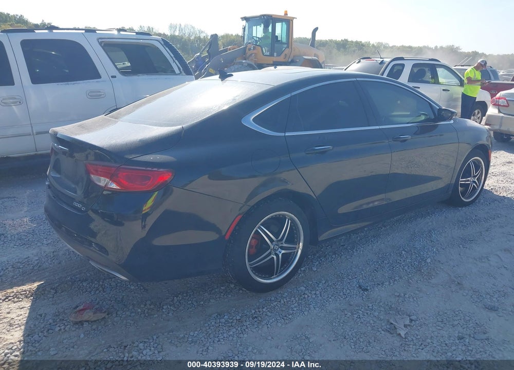 2015 CHRYSLER 200 C VIN: 1C3CCCEG4FN620765