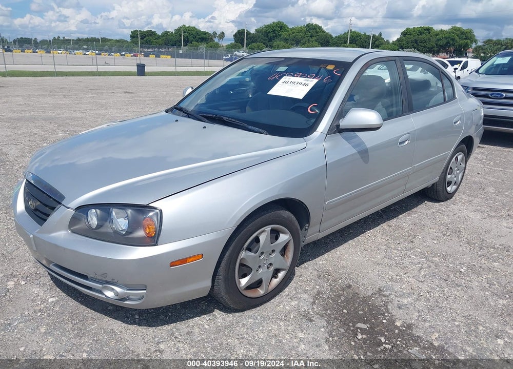 2004 HYUNDAI ELANTRA GLS/GT VIN: KMHDN46D54U908572