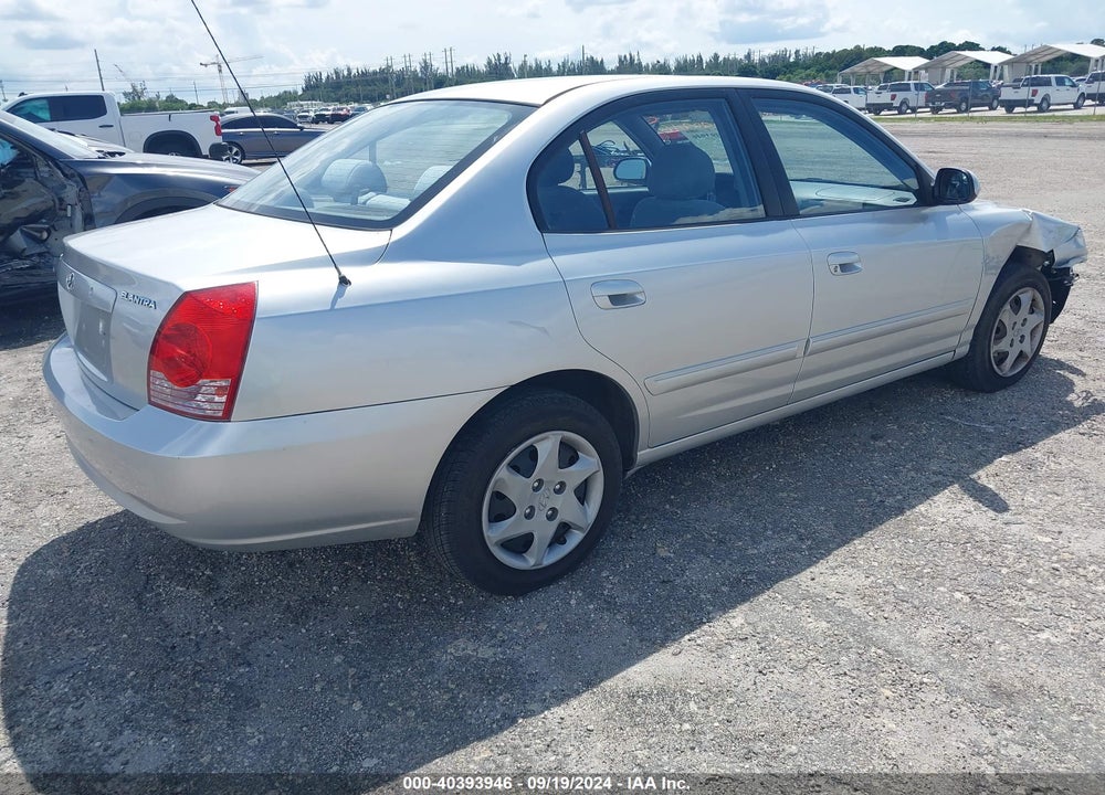 2004 HYUNDAI ELANTRA GLS/GT VIN: KMHDN46D54U908572