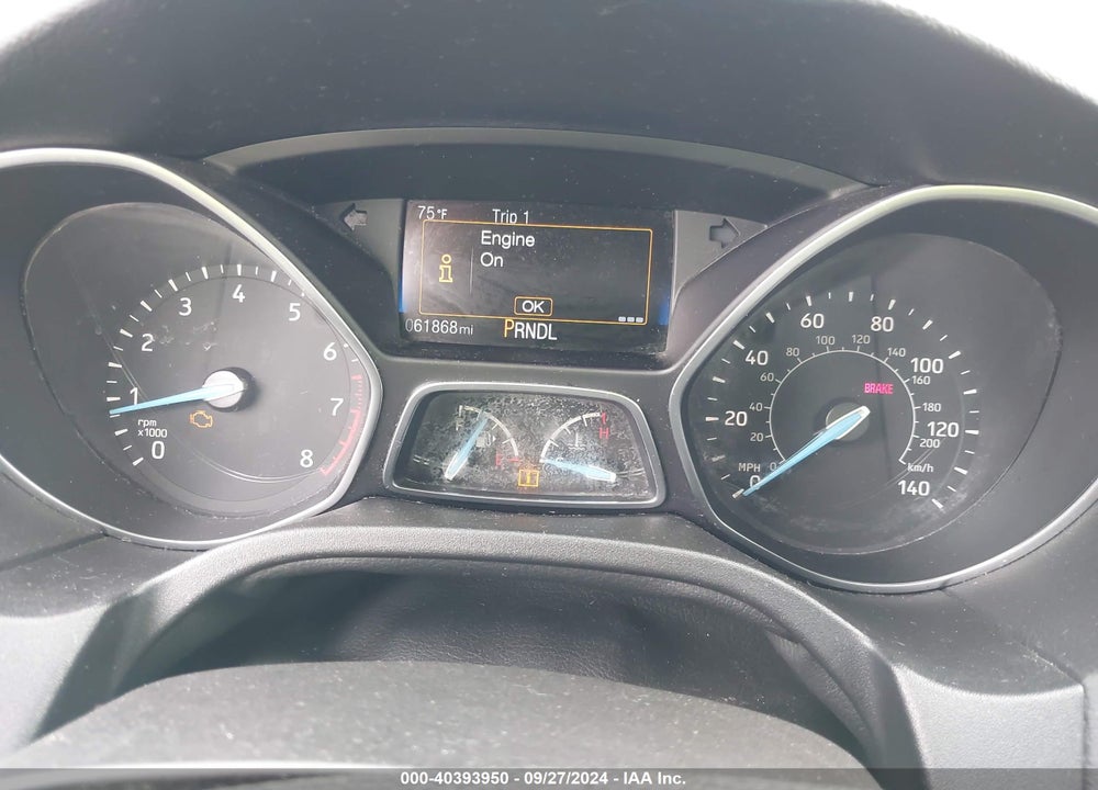 2015 FORD FOCUS SE VIN: 1FADP3F21FL329164