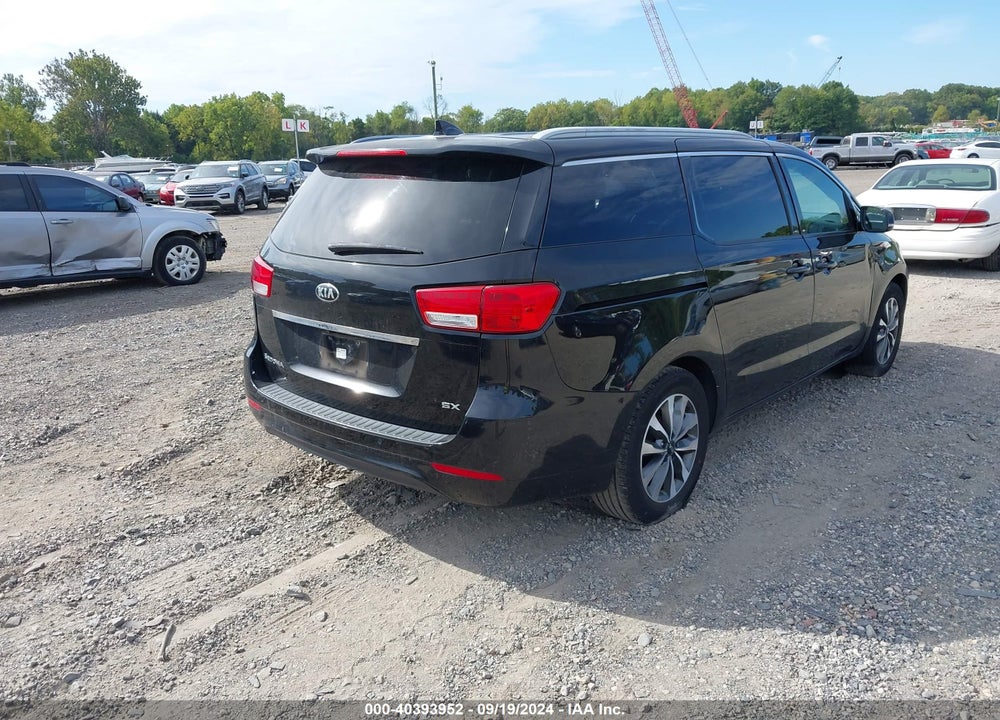 2015 KIA SEDONA SX VIN: KNDMC5C12F6018984