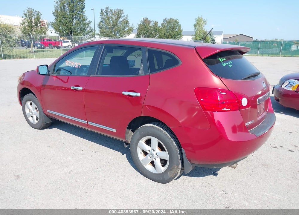 2013 NISSAN ROGUE S VIN: JN8AS5MV8DW104549