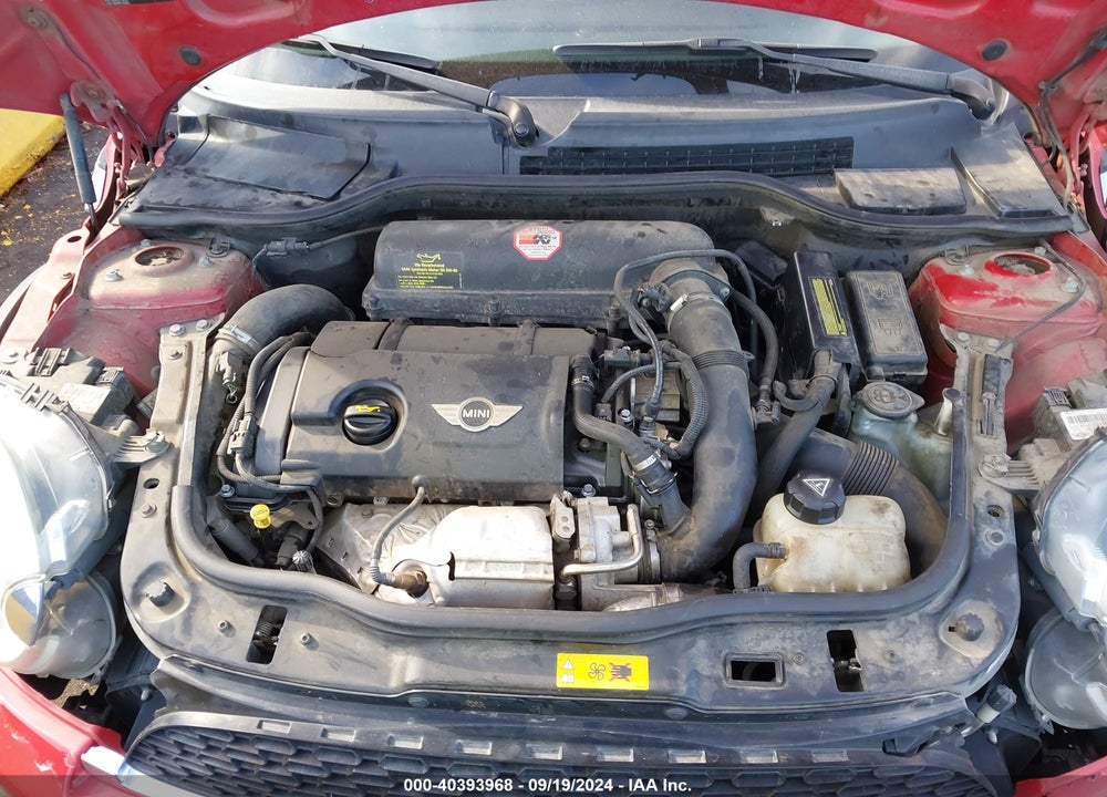 2012 MINI COOPER S VIN: WMWSV3C58CTY27876