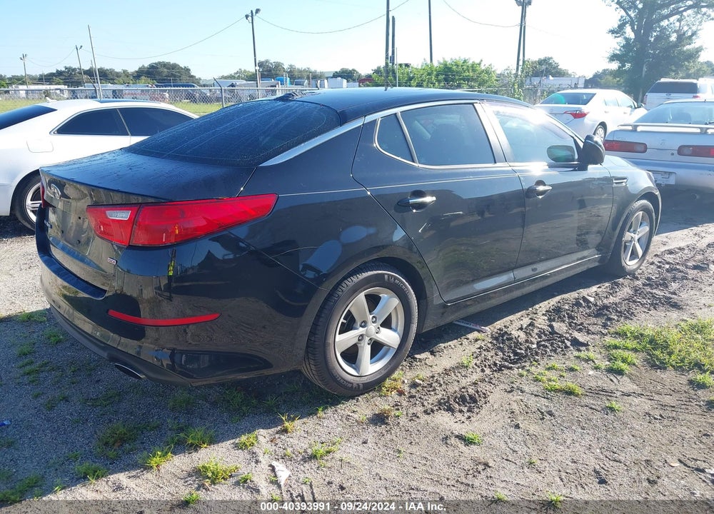 2015 KIA OPTIMA LX VIN: KNAGM4A75F5660159