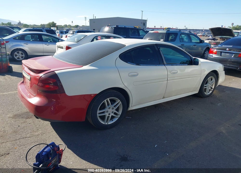 2006 PONTIAC GRAND PRIX VIN: 2G2WP552X61170140