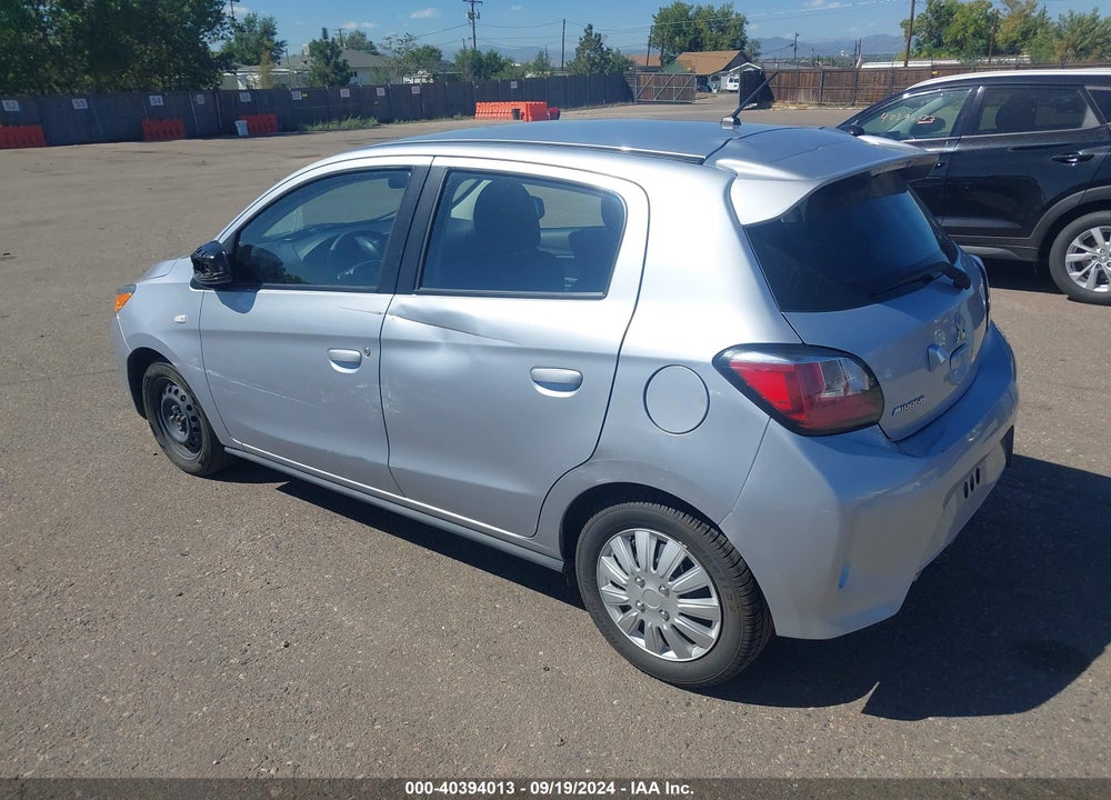 2021 MITSUBISHI MIRAGE CARBONITE EDITION/ES/LE VIN: ML32AUHJ4MH012740