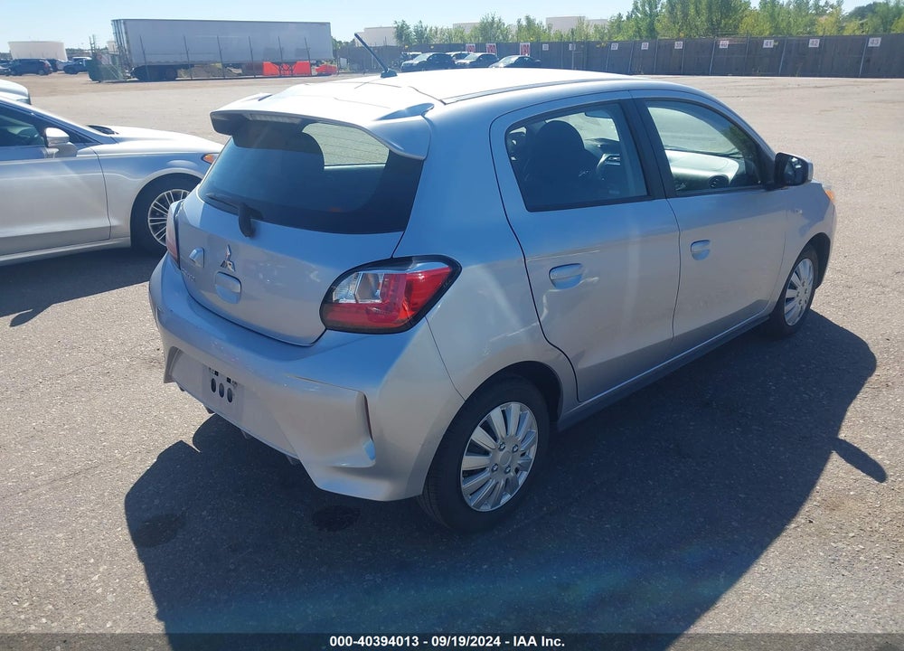 2021 MITSUBISHI MIRAGE CARBONITE EDITION/ES/LE VIN: ML32AUHJ4MH012740