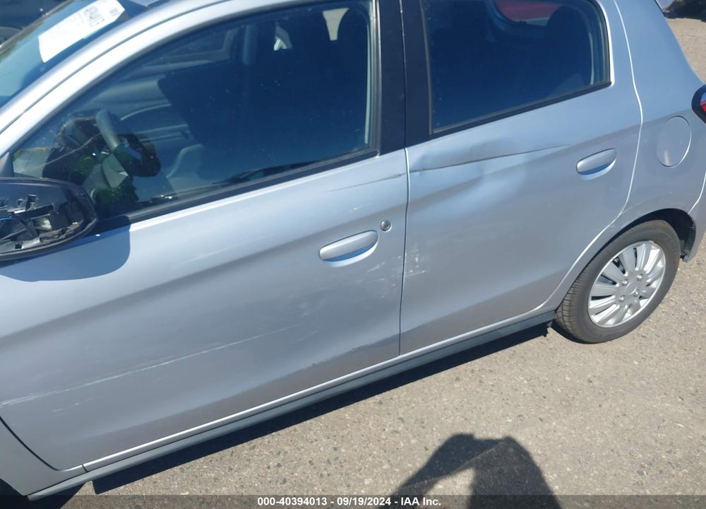 2021 MITSUBISHI MIRAGE CARBONITE EDITION/ES/LE VIN: ML32AUHJ4MH012740