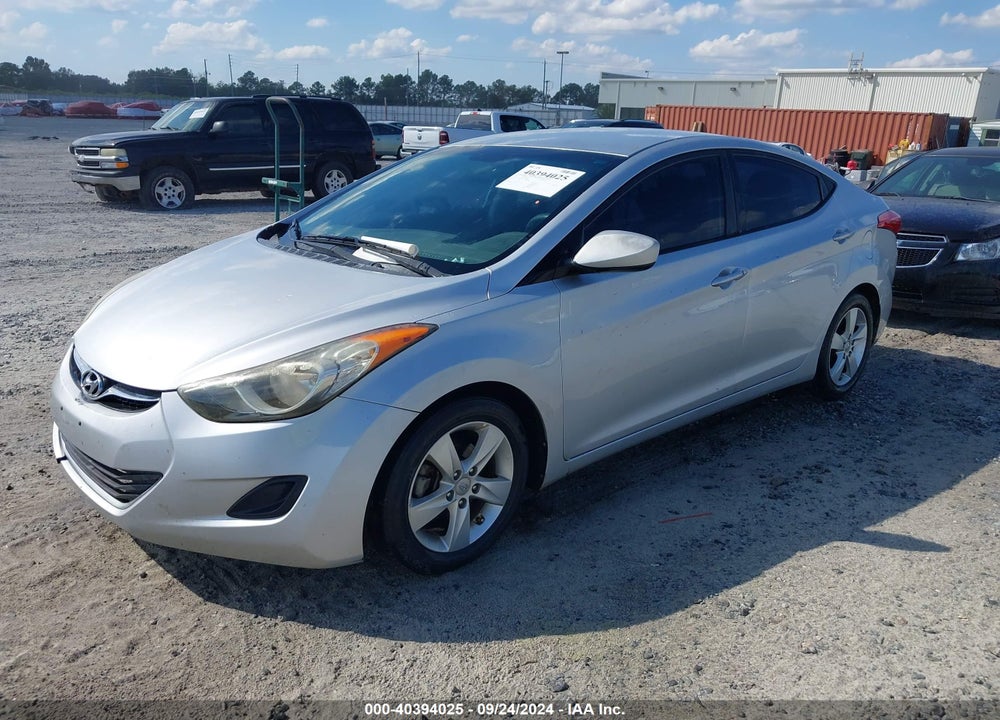 2013 HYUNDAI ELANTRA GLS VIN: 5NPDH4AE5DH373099