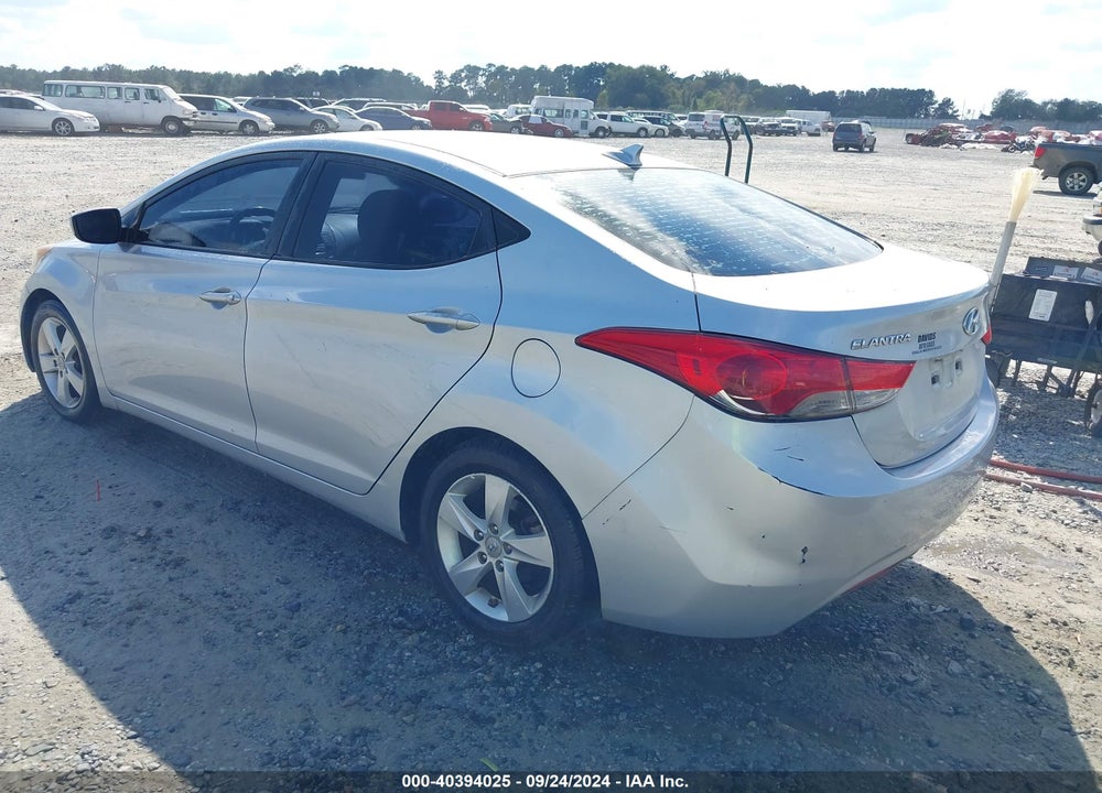 2013 HYUNDAI ELANTRA GLS VIN: 5NPDH4AE5DH373099