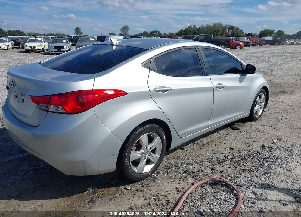 2013 HYUNDAI ELANTRA GLS VIN: 5NPDH4AE5DH373099