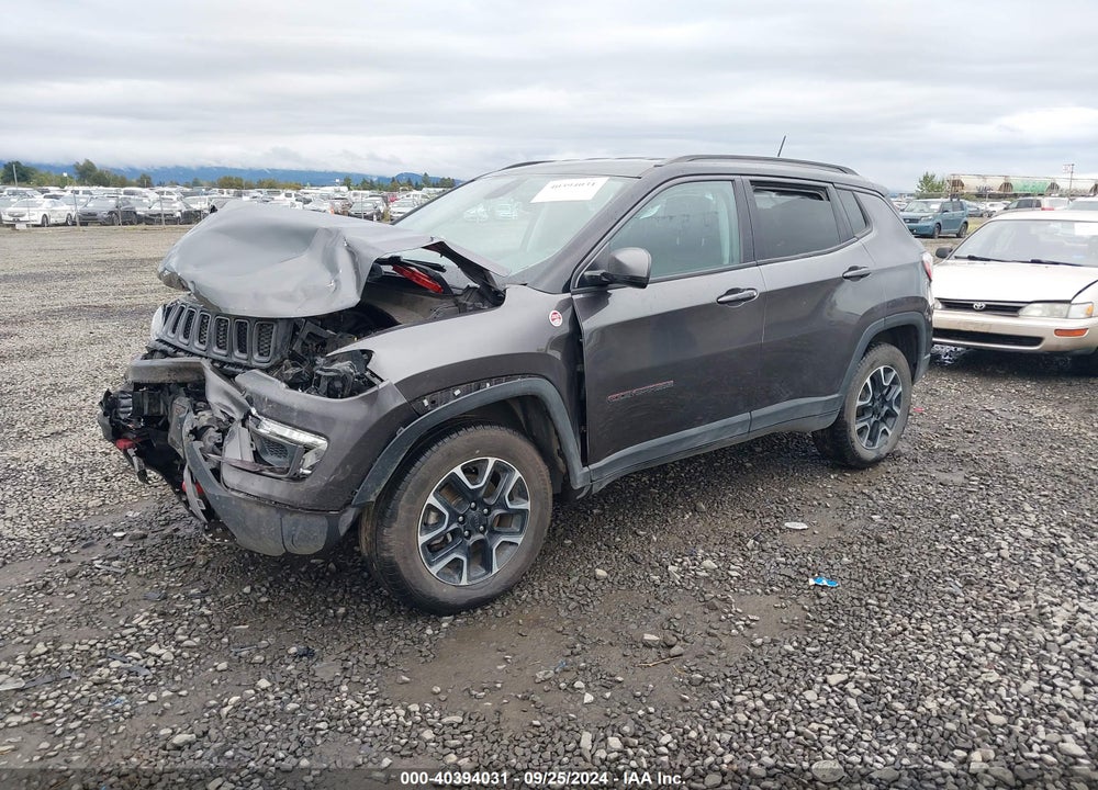 2019 JEEP COMPASS TRAILHAWK 4X4 VIN: 3C4NJDDB7KT775570