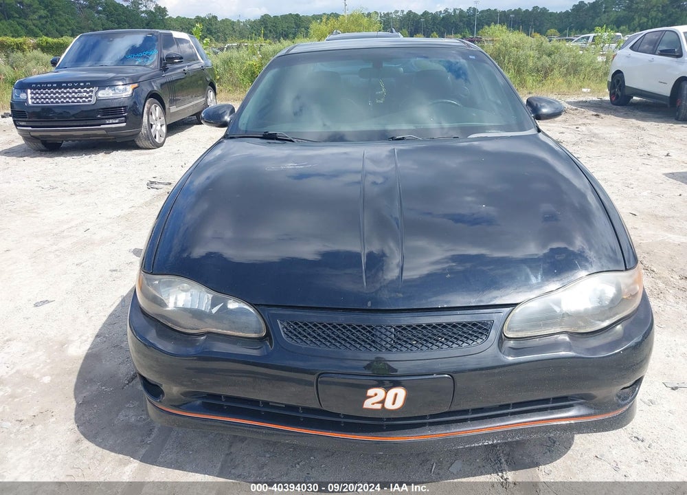 2005 CHEVROLET MONTE CARLO SUPERCHARGED SS VIN: 2G1WZ121259250888