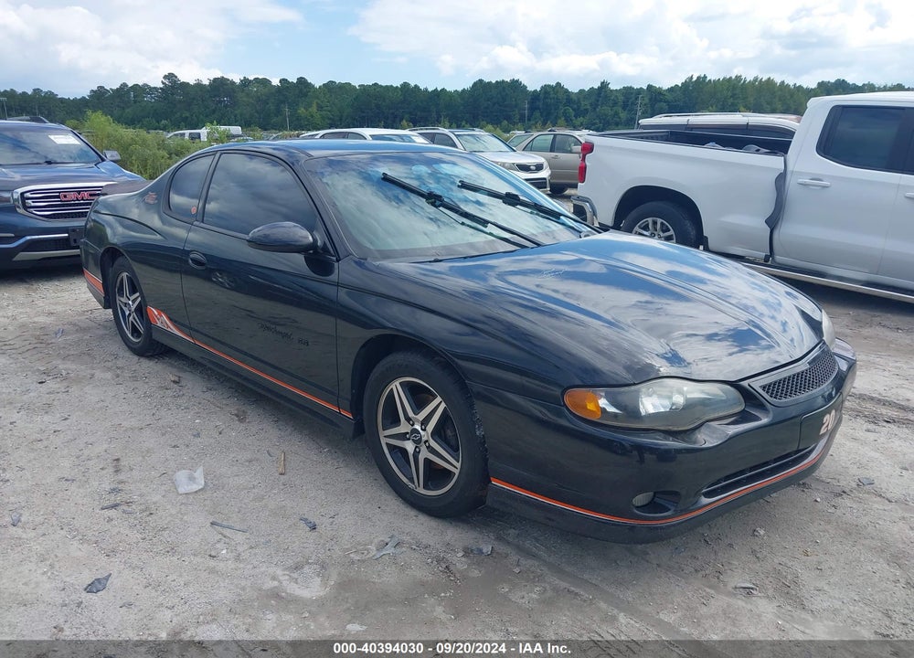 2005 CHEVROLET MONTE CARLO SUPERCHARGED SS VIN: 2G1WZ121259250888