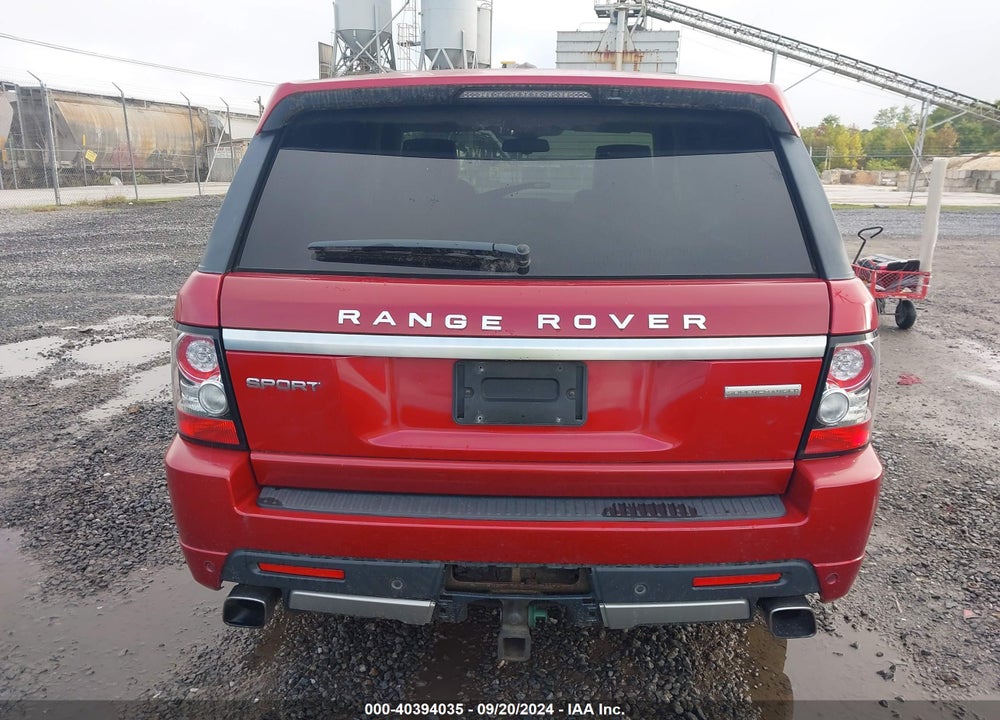 2013 LAND ROVER RANGE ROVER SPORT SUPERCHARGED VIN: SALSH2E46DA807141